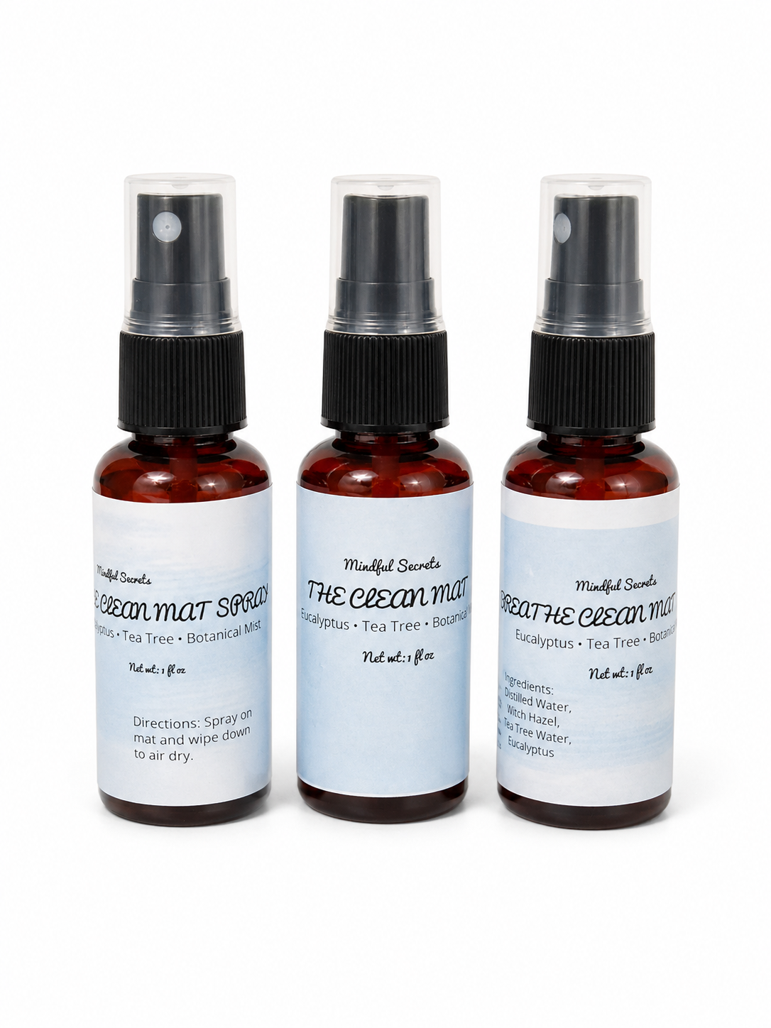 Mindful Secrets Yoga Mat Spray