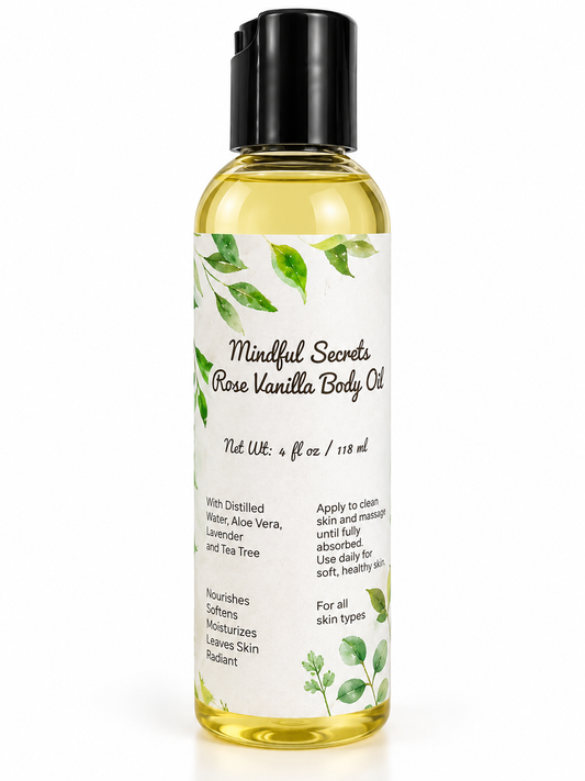 Rose Vanilla Body Oil