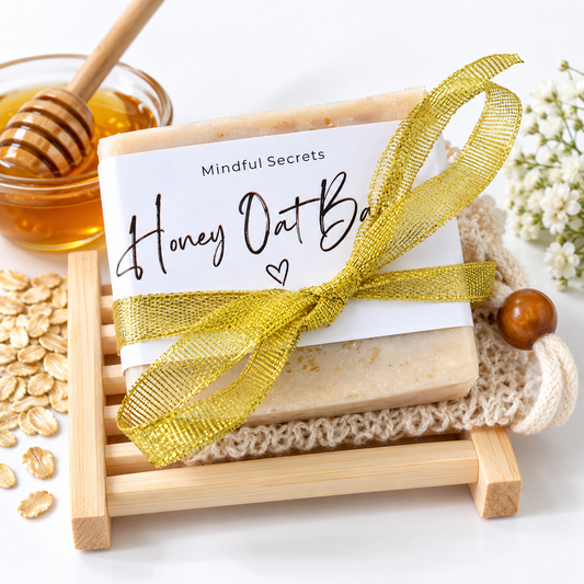 Honey Oat Soap & Soap Saver Bundle